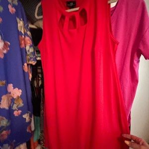 Ladies 1X Sleeveless AGB Dress